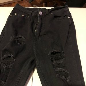 Fashion Nova ripped jeans